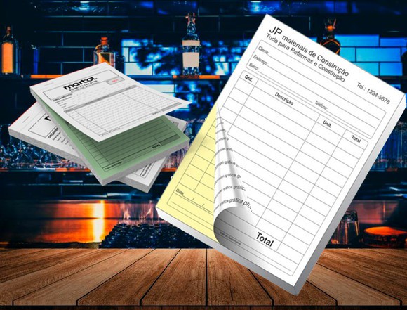 Papel auto copiativo 15X21cm  -  50x2